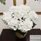 Luxurious White Artificial Hydrangea Bouquet - 20" Full Bloom, Set of 7 Stems, Perfect for Wedding Decor & Home Accents, Floral Home by Artificial Flowers